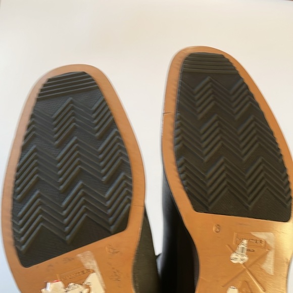 Hunter Black Wellesley Water Resistant Leather Jodhpur Boots - Picture 5 of 8